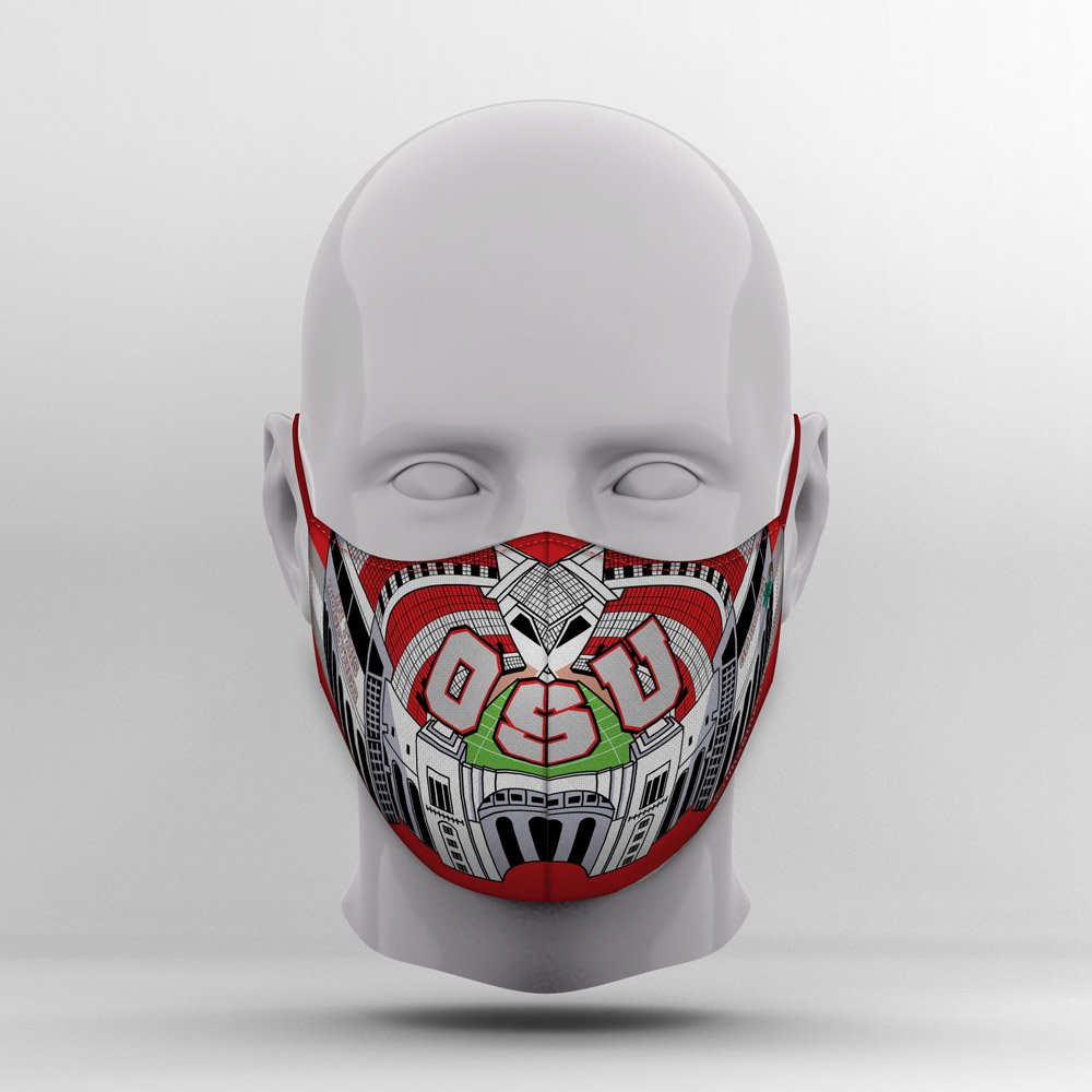 Custom Designed Mask OSU
