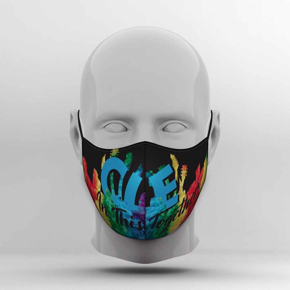 Custom Mask CLE Night Time ROCKS Mannequin