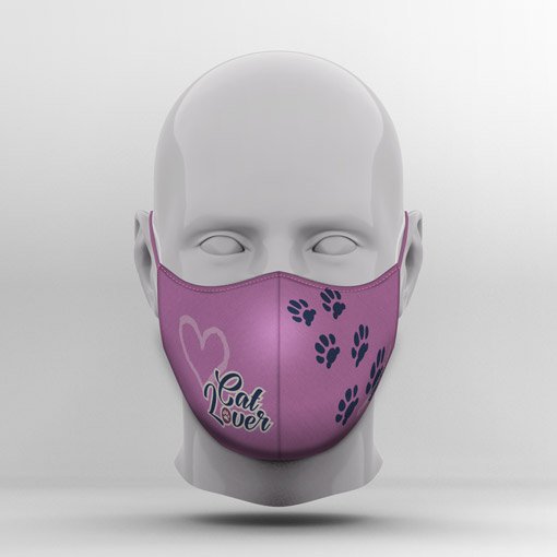 Coming Soon Custom Mask Cat Lover