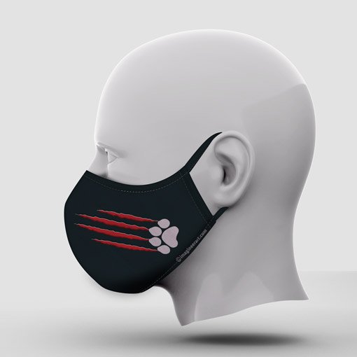 Coming Soon Custom Mask Dog Lover Left