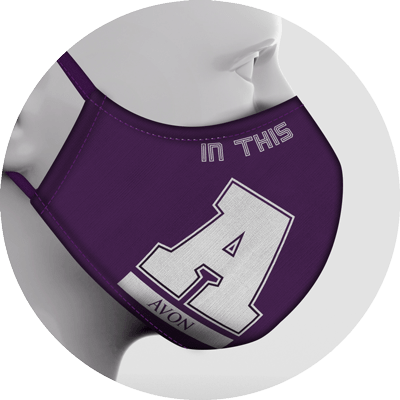 Custom Mask Avon Proud Right