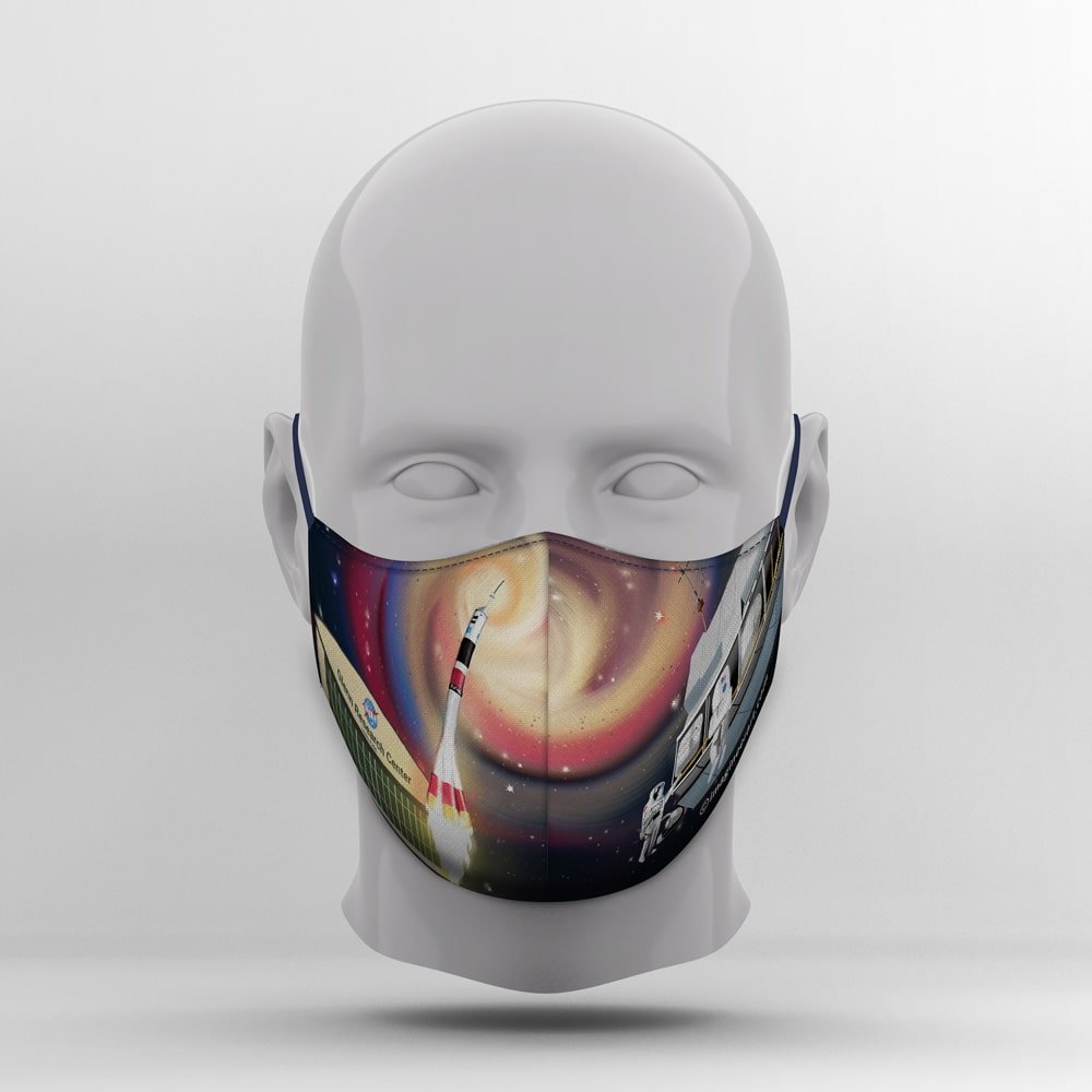 Custom Face Mask in Space