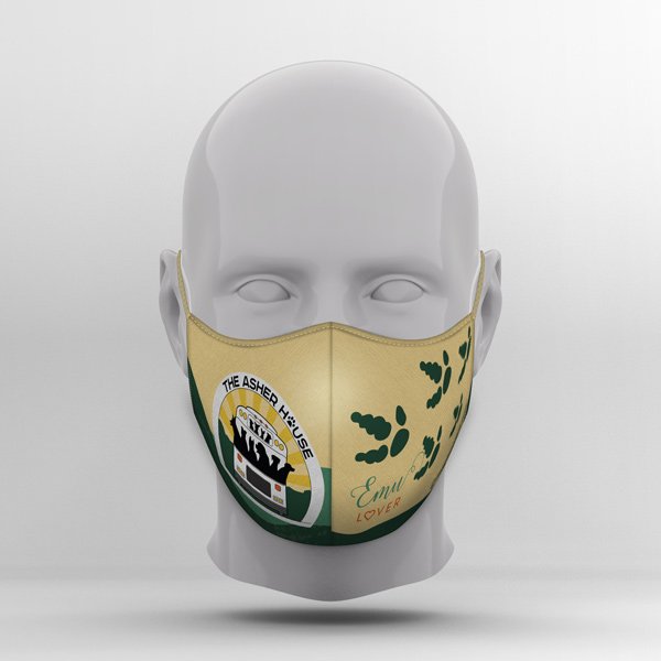 Custom Mask Emu Lover front