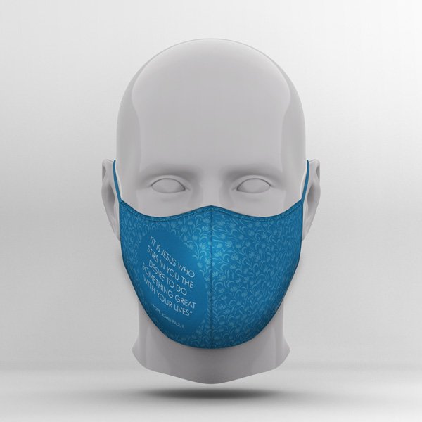 Custom Mask Pope John Paul