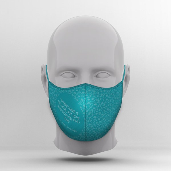 Custom Mask ST John front